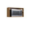 Ver imagem 3 de Armário Aéreo para Forno 80cm Organic Marrom Nature/Sand