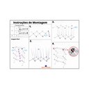 Ver imagem 6 de Varal de Chão Dobrável Vertical para Pendurar Roupas Toalhas - StaremCasa