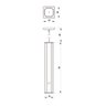 Pendente Canto Madeira Maciça Esmeralda Led 36w 4000lm Bivolt - 7