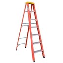 Ver imagem 1 de Kit com 180 Escadas em Fibra Tesoura 6 Degraus 2,10m com Patamar Simples Wbertolo