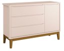 Ver imagem 4 de Quarto De Bebê Completo Berço Guarda Roupa e Cômoda - Classic New