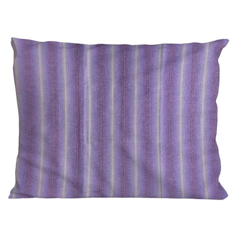 Fronha VivaIN flanela listrado roxo