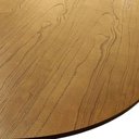 Ver imagem 3 de Conjunto de Mesa e Cadeiras Organik 10 Lugares Tampo em MDF Corano Preto 250x127,5cm
