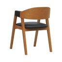 Ver imagem 7 de Conjunto de Mesa e Cadeiras Organik 10 Lugares Tampo em MDF Corano Preto 250x127,5cm