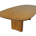 Ver imagem 4 de Conjunto de Mesa e Cadeiras Organik 10 Lugares Tampo em MDF Corano Preto 250x127,5cm