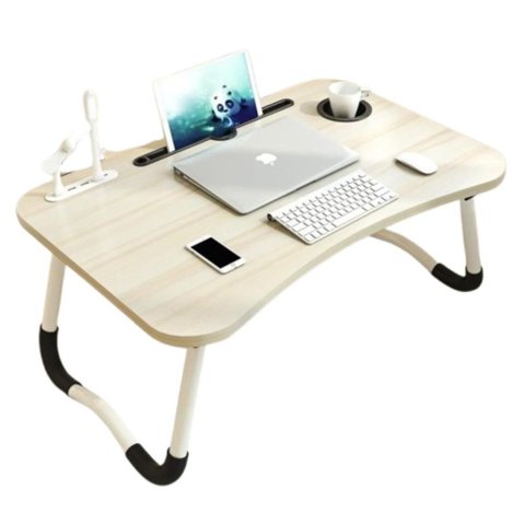 Mesa para Notebook com Usb Ventilador Iluminação Dobravel