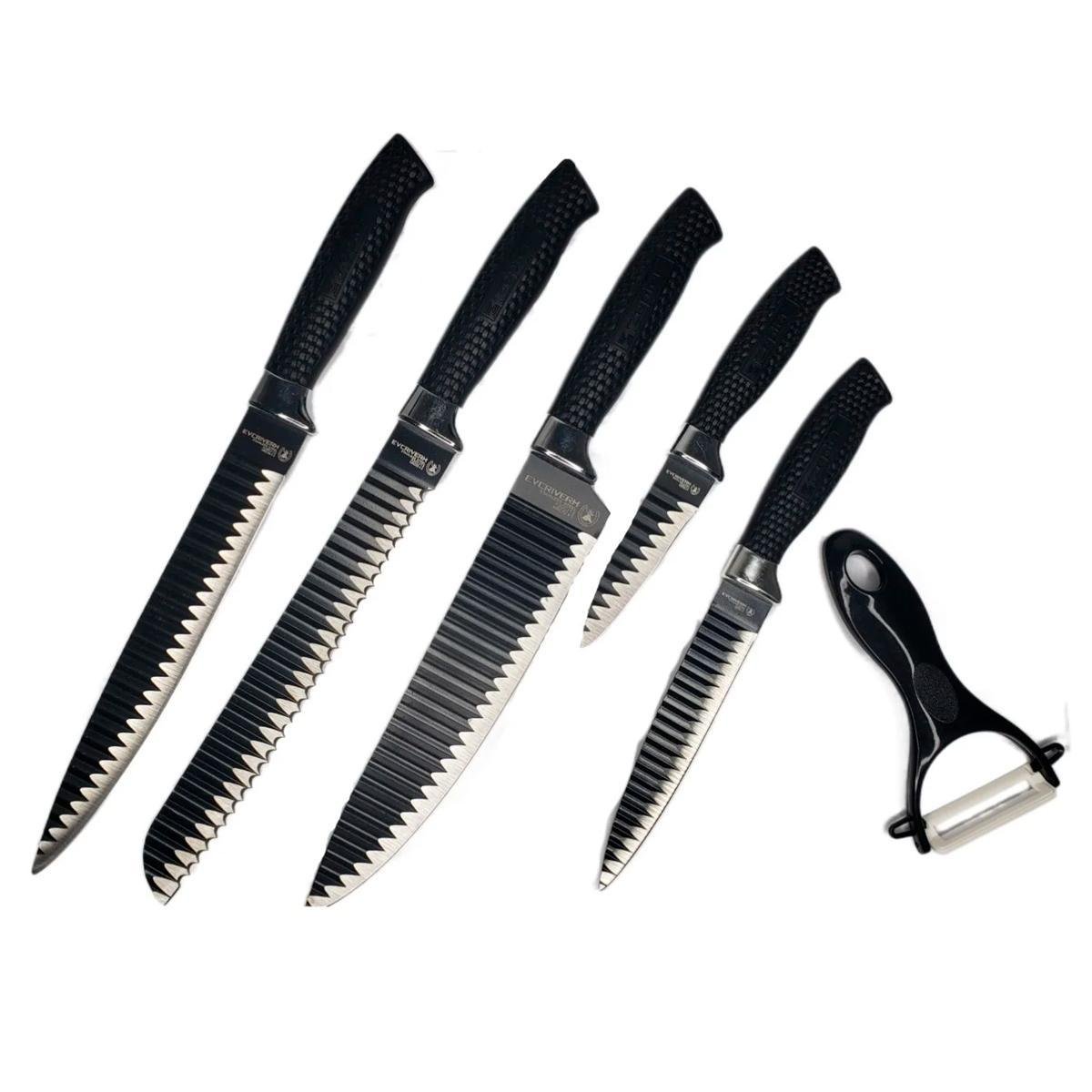 Faqueiro Clink 6 Peças Antiaderente Aço Inox - 10