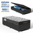 Ver imagem 6 de Cama Box Baú com Colchão Ortopédico Ortobom de Espuma D33 Iso 100 Solteiro 78cm