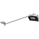 Ver imagem 2 de Suporte Refletor Inclinado Parede Braço 60 Cm Branco
