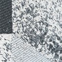 Ver imagem 3 de Tapete Sala Quarto Antiderrapante Geométrico Belga Domani:cristal Areia/0,50x1,80m