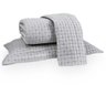 Colcha Queen 300 Fios Paris - Artelassê Cinza Brita/Cinza Grafite - 2