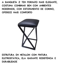 Ver imagem 5 de Banqueta Estrutura Ferro Baixa:preto