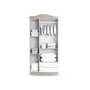 Ver imagem 2 de Guarda-roupas 3 Portas com Acrílico Melzo