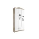 Ver imagem 3 de Guarda-roupas 3 Portas com Acrílico Melzo