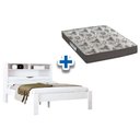 Ver imagem 1 de Colchão Casal D33 Ortobom + Cama Invicta Branco