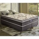 Ver imagem 1 de Cama Box Conjugado Queen com Colchão 158x71x198 Opala Gazin Cr35333 Marrom