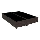 Ver imagem 3 de Cama Box Conjugado Queen com Colchão 158x71x198 Opala Gazin Cr35333 Marrom