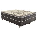 Ver imagem 2 de Cama Box Conjugado Queen com Colchão 158x71x198 Opala Gazin Cr35333 Marrom