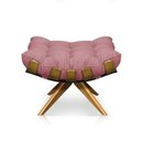 Ver imagem 7 de Kit 01 Poltrona e 01 Puff Giratório Costela Base