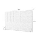 Ver imagem 4 de Cabeceira King 192cm Boucle Estofada Design Moderno para Quarto Linea