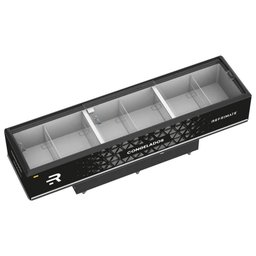 Expositor Ilha Vanguard Top de Congelados e Resfriados Vidro Semicurvo 3,00m Eivt 3000 Refrimate220v - 2