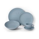 Ver imagem 2 de Aparelho de Jantar 20 Pçs em Cerâmica Soho Azul Fosco
