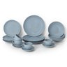 Aparelho de Jantar 20 Pçs em Cerâmica Soho Azul Fosco - 1