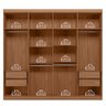 Guarda-roupa 8 Portas 4 Gavetas Master New com Espelho - 6