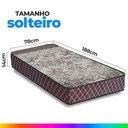 Ver imagem 2 de Colchão Solteiro Espuma D23 100% Espuma Certificada Ortopédica 78x188cm