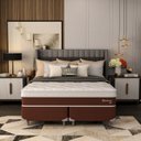 Ver mais imagens de Conjunto Cama King Riviera 1,93x2,03x0,65 Yescasa