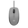 Mouse com Fio Mf400 Clique Silencioso Conexão Usb 1200dpi Cabo de 180cm 3 Botões Cinza Multi Cinza - 1