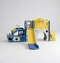 Ver imagem 6 de Playground Infantil 11 em 1 Parquinho Escorregador com Cesta:Azul