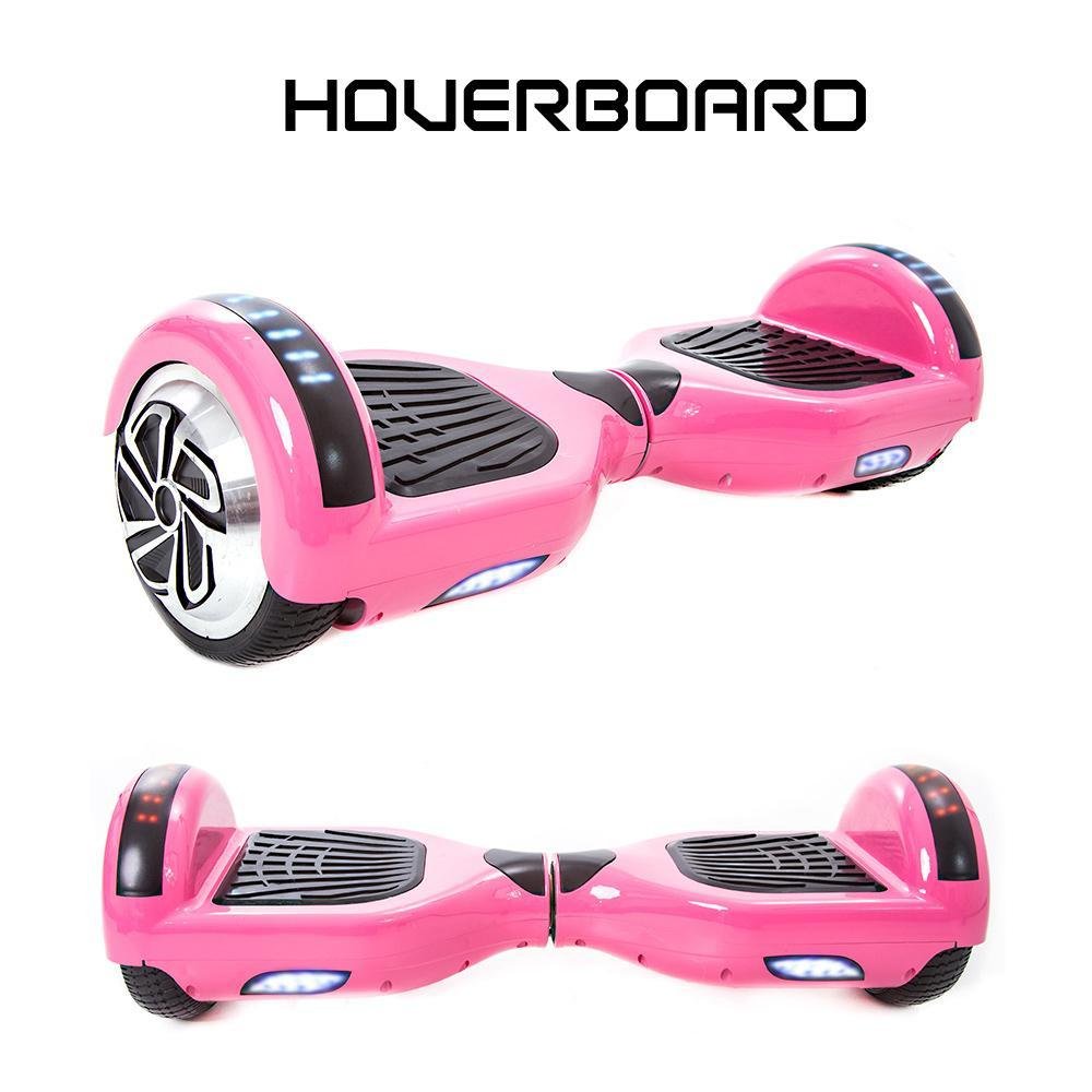 Hoverboard 6,5 Polegadas Rosa Hoverboard Scooter Elétrico - 3