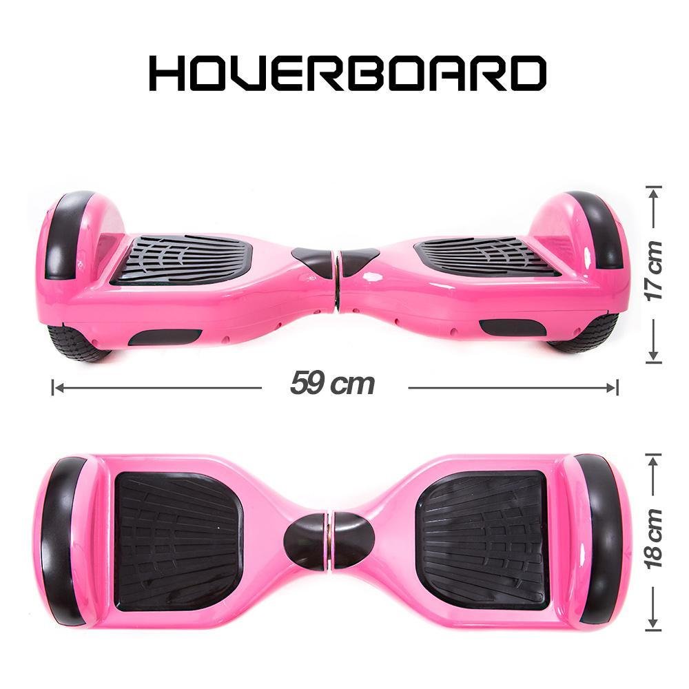 Hoverboard 6,5 Polegadas Rosa Hoverboard Scooter Elétrico - 4