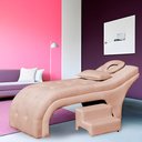 Ver imagem 2 de Maca Mesa Estética Facial Cílios Sobrancelhas Salão Massagem Veludo 70 cm - Estopar Maca Botonê Velu