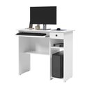 Ver imagem 2 de Mesa para Estudo Conjunto Afrodite Moderno 1 Gaveta MDF-MDP 65cm Branco