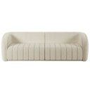 Ver imagem 5 de Sofá Living Decorativo 4 Lugares 332cm Meris M22 Bouclê Cru - Mpozenato