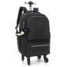 Mochila Escolar com Rodinhas 360 Graus Up4You Preta MC51611UP - 3
