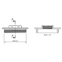 Ver imagem 3 de Módulo de Redução N. 101 para Registros de Gaveta - Blukit