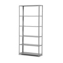 Ver imagem 1 de Estante Leve de Aço 6 Prateleiras Cinza 198x91x30 Cm - Sa