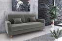 Ver imagem 1 de Sofá Cama Emilia Suede Cinza B250 - Matrix