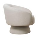 Ver imagem 6 de Poltrona Decorativa Liz Giratória Linhão Off White - Nexta Casa