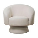 Ver imagem 5 de Poltrona Decorativa Liz Giratória Linhão Off White - Nexta Casa