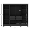 Ver imagem 4 de Closet Casal 4 Gavetas com Pés Jatobá Yescasa