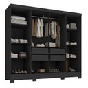 Ver imagem 2 de Closet Casal 4 Gavetas com Pés Jatobá Yescasa