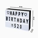 Ver imagem 2 de Caixa Luminária Mensagem Decorativa