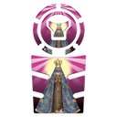 Ver imagem 1 de Kit Adesivo Tanque Nxr Bros 160 2025 2026 Ns Aparecida Rosa