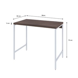 Escrivaninha Estilo Industrial 90cm Active Yescasa - 3