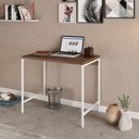 Ver imagem 7 de Escrivaninha Mesa Escritório Estilo Active 90cm Industrial Yescasa Marrom
