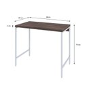 Ver imagem 3 de Escrivaninha Mesa Escritório Estilo Active 90cm Industrial Yescasa Marrom